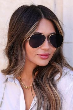 Trendy Aviator Sunglasses With Uv Protection, Everyday Polarized Aviator Sunglasses, Uv Protection Aviator Sunglasses, Trendy Aviator Sunglasses With Anti-reflective Coating, Everyday Aviator Sunglasses With Mirrored Lenses, Everyday Aviator Sunglasses With Gradient Lenses, Aviators Sunglasses, Closet Candy Boutique, Candy Boutique