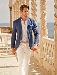 Wedding Suits Men Blue, Beach Wedding Men, Beach Wedding Suits, Summer Suits Men, Beach Formal, Blue Beach Wedding, Beach Wedding Attire, Summer Beach Wedding