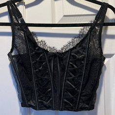 Victoria’s Secret Black Corset - Never Worn Victoria Secret Corset, Shifting Closet, Black Corset, Victoria Secret, Women's Intimates, Victoria’s Secret, Fashion Inspo Outfits, Starry Night, Victoria's Secret