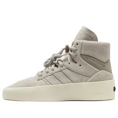 adidas x Fear of God Athletics '86 High 'Sesame' IF6683 Adidas Sporty High-top Sneakers With Gum Sole, Adidas High-top Sneakers With Vulcanized Sole For Streetwear, Athleisure High-top Sneakers With Gum Sole For Streetwear, Adidas Logo Mid-top Custom Sneakers For Streetwear, Adidas Custom Mid-top Sneakers For Streetwear, Sporty High-top Custom Sneakers With Adidas Logo, Adidas High-top Sneakers With Vulcanized Sole, Adidas High-top Custom Sneakers, Adidas High-top Sneakers With Gum Sole