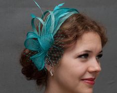 Hey, I found this really awesome Etsy listing at https://www.etsy.com/listing/675775175/teal-fascinator-teal-wedding-fascinator Teal Fascinator, Hats And Fascinators, Wedding Reception Planning, Mini Hats, Black Fascinator, Turquoise Wedding, Teal Wedding, Feather Fascinators, Wedding Fascinators