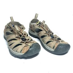 Keen Women's Whisper Sport Sandals Beige Quick Dry Low Heel Woven Bungee Laces 7 Waterproof Department: Women Type: Athletic Brand: Keen Style: Sport Sandals Size: 7 Color: Beige Model: Whisper Eu Size: 37.5 Style Number: 1003713 Upper Material: Woven Secondary Color: Brown Fastening: Bungee Laces Heel Height: Low (3/4 In. To 1 1/2 In.) Pattern: Solid Features: Quick Dry Country/Region Of Manufacture: China Sold As Pictured. Thanks For Looking! Thank You For Considering This Item!!! To En Keen Style, Style Sport, Lace Heels, Keen Shoes, Sport Sandals, Black And Tan, Low Heels, Women's Shoes Sandals, Quick Dry