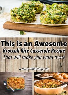 this is an awesome broccoli rice casserole recipe that will make you want more