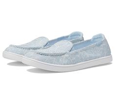 Roxy Minnow VII Slip-On Shoe - Women's Shoes : Light Blue : Relaxed and comfortable, the Roxy Minnow VII Slip-On Shoes will keep you in style and totally comfortable all year round! Deck shoes in a cotton twill upper. Dual-side gore panels for easy on and off. Soft canvas padded insole with graphic logo print. Roxy logo flag at collar. Flexible TPR injected outsole for added comfort. Imported. Measurements: Weight: 8 oz Product measurements were taken using size 8.5, width M. Please note that me Casual Slip-on Sneakers With Textured Sole For Outdoor, Summer Casual Canvas Shoes For Outdoor, Casual Slip-on Canvas Shoes For Outdoor, Casual Summer Outdoor Canvas Shoes, Spring Outdoor Slip-on Sneakers With Rubber Sole, Spring Outdoor Slip-on Sneakers, Comfortable Slip-on Sneakers For Spring Outdoor, Comfortable Canvas Shoes For Outdoor, Casual Fabric Canvas Shoes With Rubber Sole