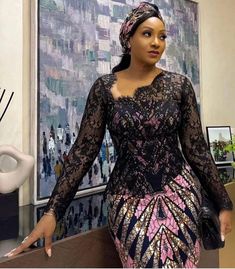 African Outfit Ideas For Women, Ankara Dress Styles Long Gown, Ankara Dresses For Wedding, Owanbe Styles For Ankara, African Clothing Styles Lace, Arewa Ankara Styles, Owambe Ankara Styles, Ankara Asoebi Styles, Ankara Wedding Dress