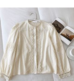 Style: commuting Size: one size Color: white, apricot Women Tops Online, Loose Shirt Dress, Loose Fit Shirts, Hook Design, Loose Shirts, Pinterest Girls, Fall Fashion Outfits, Apricot, Long Sleeve Shirt