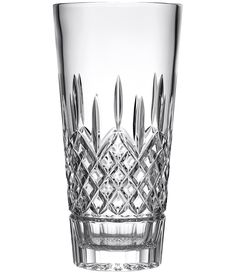 an empty glass is shown on a white background