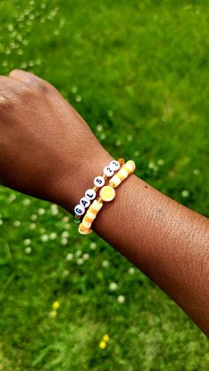 Wear your faith on your sleeve, or rather, your wrist, with our Galatians 5:22 set. This playful duo is a refreshingly sweet reminder to cultivate love, joy, peace, patience, kindness, goodness, faithfulness, gentleness, and self-control in your daily life. *Fruit bead is randomly chosen, making a cute surprise! Bracelet Details: Elastic stretchy string to fit multiple wrist sizes Knot is secured with jewelry glue Clay heishi beads Acrylic letter beads Glass seed beads Polymer clay fruit beads Polymer Clay Fruit, Fruit Beads, Love Joy Peace Patience Kindness, Clay Fruit, Galatians 5 22, Cute Surprises, Love Joy Peace, Acrylic Letters, Fruit Of The Spirit