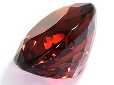 Tanzanian spessartite garnet 5.69ct 10.5x9mm oval. Gemstone mined in Tanzania and cut in India. Spessartite Garnet, Tanzania, Garnet, Vase, India, Gemstones, 10 Things