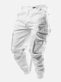 Buy the C1 CARGO in BLACKTAILOR. Free worldwide shipping. Shop now at BLACKTAILOR. Pants White, Cargo Pants, Parachute Pants, Shop Now, Elastic, Pants, How To Wear, White, Trousers