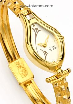 22 karat gold watch - titan raga watch - womens gold watch
  diameter of the watch dial : 0.80 inches
  please note: the dial of the watch is not made of gold, only the strap connecting (joining) the watch is made of gold


introducing our exquisite 22 karat gold watch from titan raga collection, a stunning piece of womens gold jewelry that effortlessly combines elegance and style. crafted with utmost precision, this watch showcases a dial diameter of 0.80 inches, making it the perfect accessory Gold Jewelry And Watches With Chronometer And Round Dial, Gold Chronometer Watch With Round Dial, Gold Chronograph Watch With Round Dial, Gold Watch Accessories With Rectangular Analog Dial, Gold Chronograph Watch Accessories As Gift, Gold Chronograph Watch Accessories As A Gift, Gold Watch With Metal Dial For Anniversary, Gold Analog Watch For Formal Occasions, Gold Watches With Metal Dial For Anniversary