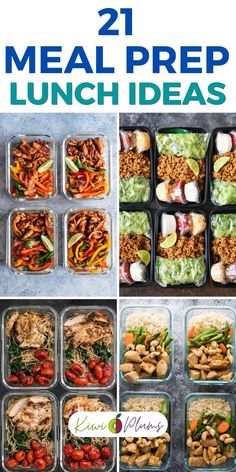 If you’re looking for some quick and easy meal prep lunch ideas that you can prep ahead of time, then here you’ll get delicious and satisfying meal prep lunches that will keep you fueled and focused throughout the week. Whether you’re a busy professional, a student, or a stay-at-home parent, these easy meal prep ideas will help you make the most of your lunchtime routine. Healthy Meal Prep Lunch, Prep Lunch Ideas, Meal Prep Lunch Ideas, Quick And Easy Meal Prep, Meal Prep Lunches, Easy Meal Prep Ideas, Easy Weekly Meals, Meal Prep Lunch