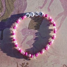 Winx Fairy bracelet Can be made to custom size, just let me know :) Comes with Winx stickers More bracelets on my page - bundle & save Winx Fairies, Winx Fairy, Fairy Bracelet, Fairy Bracelets, Bead Bracelets, Seed Bead Bracelets, Winx Club, Seed Bead, Seed Beads