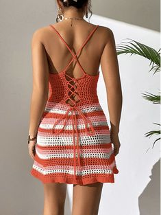 Crochet Twist, Twist Front Dress, Plus Size Bra, Formal Dresses For Women, Striped Sleeve, Casual Lace, Dress Cover, Hot Dress, Cover Up Dress