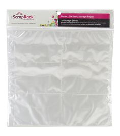 a pack of clear plastic storage bags