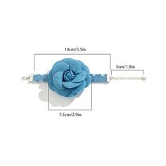 44454694715611 Corsage Choker, Necklaces Choker, Rose Corsage, Trendy Denim, Pattern Flower, Denim Cotton, Choker Necklaces, Blue Bracelet, Shape Pattern