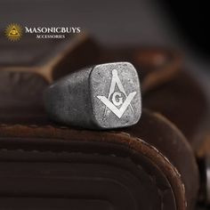 ✨An Exclusive Masonic Ring With Matte Surface 👉Order here: Masonicbuys.com 🚚FREE shipping worldwide #masonic #freemason #freemasonry #masoniclodge #masonicfamily #masonicbrothers #rings #jewelry #freemasonic #masonicring #freemasonrytoday Classic Adjustable Crystal Ring With Metal Band, Classic Adjustable Crystal Ring, Symbolic Adjustable Rectangular Jewelry, Classic Adjustable Metal Rings, Adjustable Classic Metal Rings, Classic Adjustable Signet Ring, Classic Adjustable Ring Jewelry, Classic Adjustable Jewelry Ring, Adjustable Classic Ring Jewelry