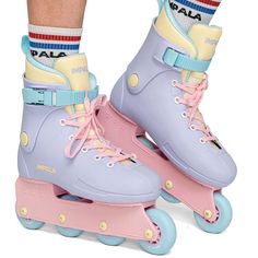 Impala Lightspeed Inline Skate - Fairy Floss | Impala Skate Shoes For Travel, Roller Skate Shoes, Inline Skates, Fairy Floss, Inline Skate, Kawaii Shoes, Boot Liners, Inline Skating, Comfortable Boots