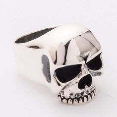 Keith Richards Skull Ring for Sale Harry Potter Jewelry, Skull Rings, Dark Jewelry, Silver Skull Ring, Gold Necklace Indian, Mens Rings Fashion, Biker Jewelry, Mens Rings, Gold Necklace Indian Bridal Jewelry