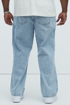 Available In Light Blue Wash. Straight Fit Rigid Denim 5 Pocket Body Zip Fly Button Closure Disclaimer: Due To The Wash Process Each Garment Is Unique. 100% Cotton Imported | Mens Dean Straight Jeans in Light Blue Wash size 34 by Fashion Nova Straight Jeans, Dean, Fashion Nova, Mens Jeans, Light Blue, Quick Saves, Blue