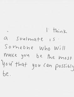 a handwritten note with the words i think someone who will make you be