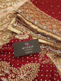 Email us at zifaafstudio@gmail.com for bridal orders... visit us at www.instagram.com/zifaafbridalcouture Suit Styles, Lehenga Red, Lehnga Dress, Embellished Clothing, Fancy Sarees Party Wear, Bridal Lehenga Red, Indian Brides