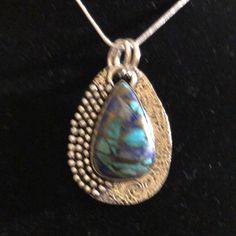 Nwot The Stone Is Set In Sterling Silver And Stamped 925 Hand Crafted Jewelry, Handmade Copper, Crafted Jewelry, Turquoise Gemstone, Blue Turquoise, Silver Blue, Turquoise Blue, Gemstone Pendant, Jewelry Ideas