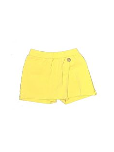 Breeze Girls Skirt Size: 9 Skirts & Dresses - used. 90% COTTON, 10% LYCRA | Breeze Girls Skirt: Yellow Skirts & Dresses - Size 9 Short Cotton Skort For School, Cotton Short Skort For School, Summer Playful Cotton Skort, Playful Cotton Skort For Summer, Spring School Shorts With Stretch, Stretch Shorts For School In Spring, Cotton Skirted Shorts, Summer School Skirt Bottoms, School Skirt For Summer