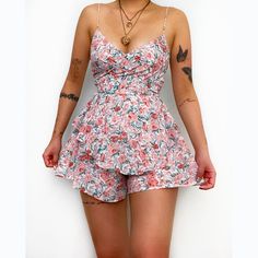 Only the icing on the cake. Asian size S Bust 78cm Waist 68cm Length 76cm M Bust 82cm Waist 72cm Length 77cm L Bust 86cm Waist 76cm Length 78cm XL Bust 90cm Waist 80cm Length 79cm Sexy Flower Print Summer Women Playsuits 2022 New Strapless Backless Folds Strap Shorts Jumpsuit Waist Skinny Slim Mini Rompers Flirty Mini Length Summer Jumpsuits And Rompers, Summer Party Jumpsuits And Rompers With Built-in Bra, Summer Floral Print Mini Jumpsuit, Summer Floral Print Mini Jumpsuit Or Romper, Summer Floral Print Mini Jumpsuits And Rompers, Flirty Backless Summer Jumpsuit/romper, Flirty Backless Jumpsuit For Summer, Pink Summer Jumpsuit With Spaghetti Straps, Flirty Backless Jumpsuits And Rompers For Spring