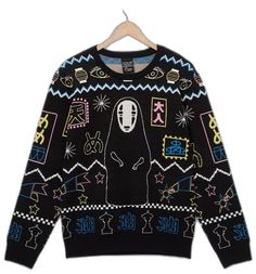 Your Next Movie, Love Wishes, Kiki's Delivery Service, Spirit World, No Face, Holiday Wardrobe, Holiday Sweater, Christmas Aesthetic, Studio Ghibli