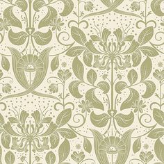 4080-83127 Ingrid Berit Olive Floral Crest Wallpaper by A-Street Prints Wallpaper,4080-83127 Ingrid Berit Olive Floral Crest Wallpaper by A-Street Prints Wallpaper2 Modern Floral Wallpaper, A Street Prints, Trellis Wallpaper, Modern Nautical, Wallpaper For Sale, Beige Wallpaper, Contemporary Wallpaper, Stripes Texture, Woven Wallpaper