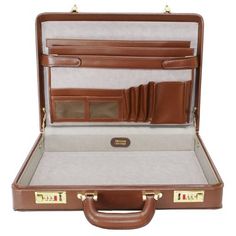 McKlein Daley Leather 3.5" Attache Briefcase (Brown), Size: One size Classic Rectangular Cases For Business Trips, Classic Cases With Luggage Sleeve For Business Trips, Classic Rectangular Laptop Case, Classic Rectangular Office Cases, Formal Rectangular Briefcase With Luggage Sleeve, Classic Brown Office Cases, Classic Rectangular Cases For Workwear, Classic Rectangular Cases For Business Meetings, Classic Rectangular Cases For Work