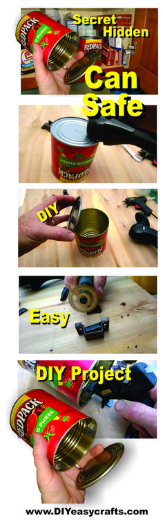 the instructions for how to make an easy diy project with canned cans and spoons