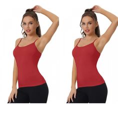 The women's camisole features soft fabric in various colors for the whole family. These soft modal/spandex camis, with built-in shelf bras, are great for layering or lounging around on a warm day. Item Features: 1) Spaghetti strap design, shoulder straps are adjustable, allowing you to adjust the length you like. 2) Flat seams move smoothly against your skin. 3) Soft & comfortable modal fabric, spandex with good retention could keep the shape after wearing many times. 4) Simple and basic colors Camisole With Bra Built Ins, Shelf Bras, Womens Camisoles, Modal Fabric, Strap Design, Padded Bras, Tank Top Cami, Cami Tanks, Ladies Party