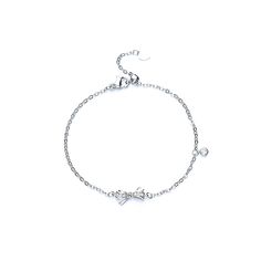 Color: Bow Bracelet (White Gold Color) Fashion Element: Bow Style: Cold Wind Bracelet White Gold, Metal Bow, Bow Style, Bow Bracelet, Chain Fashion, Color Fashion, Colorful Fashion, Earring Necklace, Metal Jewelry