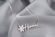 "With a Personalized Name Necklace, you can make your loved ones feel that you are with them and make them happy by carrying a piece of you. You can reflect all the emotions you feel in your most memorable moments with your personalized name jewelry. You can think of it as gift ideas such as a Mom Christmas Gift and 21st birthday gift, mother's day gift. We've all thought of finding a special gift for our loved ones. Since we are the thing that will make the person we love feel the most special, Necklace Mom, Necklace Name, Ribbon Jewelry, Nameplate Necklace, 21st Birthday Gifts, Mom Christmas, Rose Gold Chain, Jewelry Christmas, Name Jewelry