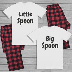 All our items are handmade and printed with love by me in the UK! ** DESCRIPTION ** Matching Couples Pyjama Set - The Perfect Valentines Gift to relax in whilst matching with your partner. Matching T-shirt and Pyjama Bottoms. Pyjama Bottom Lengths: Mens - Small 102cm, Medium 103cm, Large 104cm, X-Large 105cm, XX-Large 106cm  ** TIMESCALES ** I'll do my best to complete orders as soon as possible, however, please allow 1-4 working days for me to create your hand printed made to order item. ** DIS Short Sleeve T-shirt With Letter Print For Pajama Party, Cute Red Sets With Letter Print, Cute Cotton Sleepwear With Letter Print, White Family Matching Sleepwear With Short Sleeves, White Cotton Family Matching Sleepwear, White Graphic Print Pajama Party Sets, Cotton Sleepwear With Graphic Print And Crew Neck, White Cotton Sleepwear With Graphic Print, Family Matching Letter Print Loungewear Sets