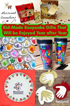 kid - made keepsake gifts that will be enjoyed year after year