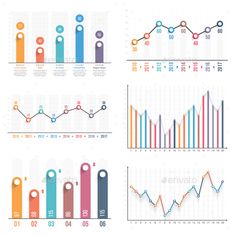 info graphics set with graphs and bar chart stock photo edit now for info graphics design templates