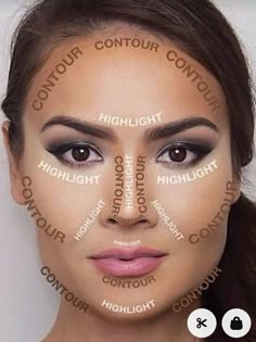 Event Eye Makeup, Teknik Makeup, Makeup Pinterest, Makeup Contouring, Face Contouring Makeup, Membentuk Alis, Makeup Order, Makeup Tip, Makeup Brushes Guide