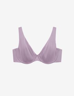 ThirdLove 24/7® Classic Second Skin Unlined Bra in Stormy Lilac size 40B Bra Size Calculator, Minimiser Bra, Unlined Bra, Full Coverage Bra, Plunge Bra, T Shirt Bra, Bra Styles, Second Skin, Bra Sizes