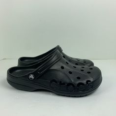 Size: 10 Mens / 12 Womens Condition: New With Tags Style: Baya Clog Classic Black Clogs With Cushioned Footbed, Black Clogs With Cushioned Footbed, Comfortable Black Clogs With Cushioned Footbed, Classic Black Synthetic Clogs, Black Waterproof Clogs For Outdoor, Black Slip-resistant Clogs For Sports, Black Synthetic Clogs With Cushioned Footbed, Black Slip-resistant Sports Clogs, Black Clogs With Rubber Sole For Streetwear