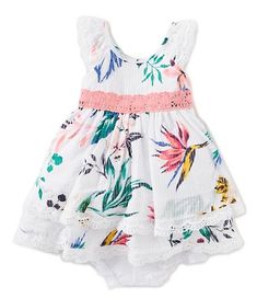 Baby Girl Clothing | Dillard's Printed Playwear Sets For Spring, Spring Printed Sets For Playtime, Printed Sets For Playtime In Spring, Spring Printed Playtime Sets, Newborn Clothes, People Clothes, Trim Fit