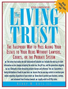 If you are concerned about estate planning you may be surprised that, even with a will, the probate system can eat up as much as 10 percent of an inheritance and delay the process two years. In The Living Trust, noted living trust authority Henry Abts presents a simple, inexpensive legal alternative that eliminates the costs and delays of probate and ensures that your loved ones will receive their inheritance promptly and exactly as you intended. This new edition has been completely updated to reflect the federal tax codes and up-to-the-minute developments in the legal system.   | Author: Henry Abts| Publisher: McGraw-Hill Education| Publication Date: October 09, 2002| Number of Pages: 432 pages| Language: English| Binding: Paperback| ISBN-10: 0071387099| ISBN-13: 9780071387095