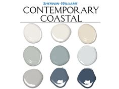 sherylin - williams's contemporary paint colors for the contemporary coastal living room