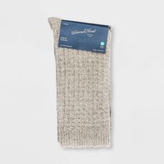 Give your feet a touch of luxury with this 3-Pack of Waffle Crew Socks from Universal Thread™. This pack of socks styled with a ribbed textural appeal in solid colors makes a great addition to your everyday essentials. Designed with a stretchy cotton-blend construction, these wonderfully soft casual socks will keep your feet comfy throughout the day. Pair them with a variety of footwear for versatile styling options. Fashion Socks, Casual Socks, Universal Thread, Everyday Essentials, Sock Shoes, Heather Gray, Crew Socks, Everyday Essentials Products, Heather Grey