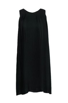 Grab this pleated polished piece for some versatile and fun style! Made with recycled materials, this shift dress from Eileen Fisher is made with pintucked pleats, ideal for your next night out. Perfect for dancing! Size S 100% Recycled polyester Shift silhouette Rounded neckline Pleated design Fully lined Back button Black Evening Pleated Dress, Black Evening Dress With Pleated Skirt, Black Pleated Skirt Dress For Evening, Black Evening Pleated Dress With Pleated Skirt, A-line Pleated Dress For Date Night, Black Evening Dress With Accordion Pleats, Black Pleated Dress With Accordion Pleats For Evening, Black Accordion Pleated Dress For Evening, Chic Black Accordion Pleated Dress