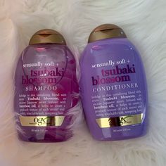 Ogx Tsubaki Blossom Nwt Shampoo & Conditioner 13 Oz Bundle Discontinued Scent New Never Used Price Is For A New Bottle Of Conditioner & Shampoo Discontinued Scent When These Were Shipped To Me They Were Shipped With The Caps Taped Closed. There May Be Peeling If The Lettering On The Bottles Or A Little Tape Residue Ogx Shampoo And Conditioner, Aveeno Shampoo, Ogx Hair, Elvive Shampoo, Ogx Shampoo, Ogx Hair Products, Dandruff Solutions, Pantene Shampoo, Binder Journals