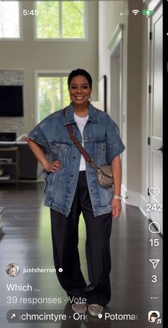 African American Fashion, Denim Outfits, Winter Attire, Casual Chic Style, Denim Outfit, Work Outfits, Style Ideas, Denim Fashion, Fall Fashion