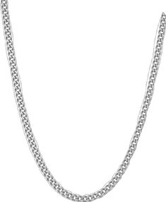 Silver Double Strand Necklace With Cable Chain, Silver Double Strand Cable Chain Necklace, Stainless Steel Link Necklace With Double Chain, Stainless Steel Double Chain Link Necklace, Silver Double Chain Cuban Link Necklace, Silver Double Strand Figaro Chain Jewelry, Chains Necklace, Chain Necklace, Pendant Necklace